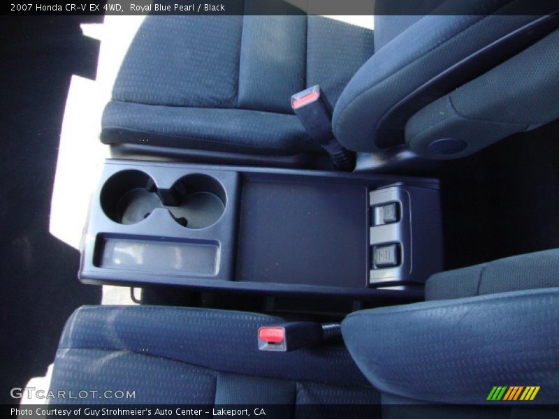 Royal Blue Pearl / Black 2007 Honda CR-V EX 4WD