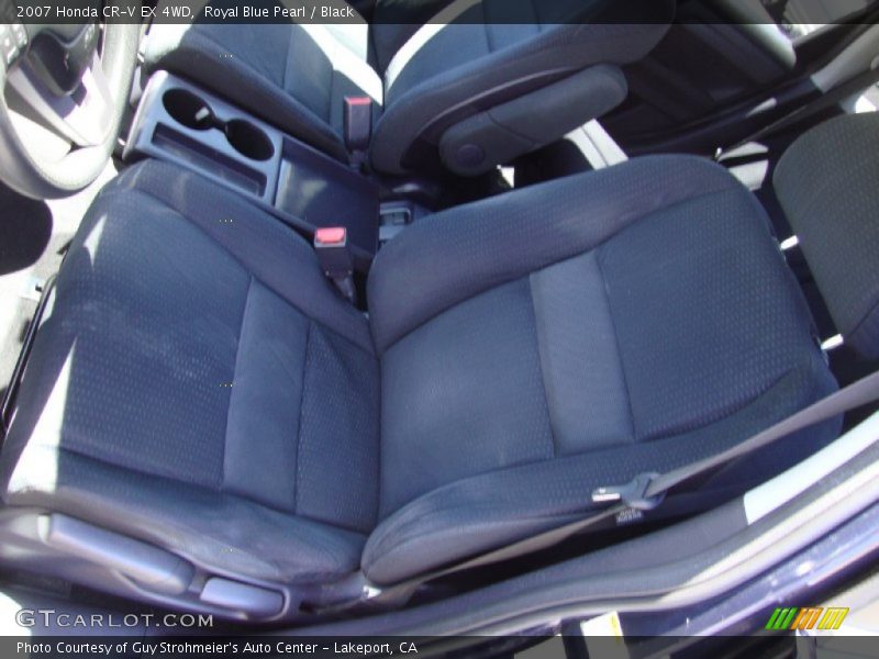 Royal Blue Pearl / Black 2007 Honda CR-V EX 4WD