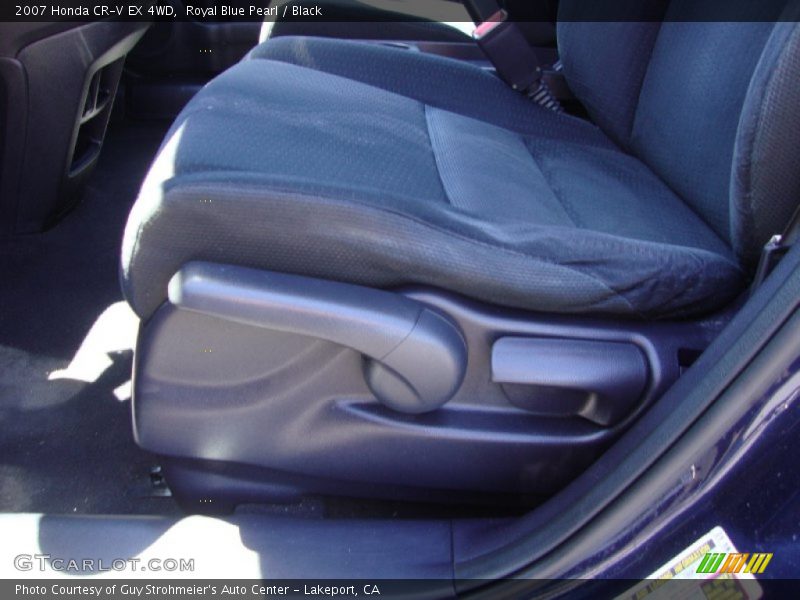 Royal Blue Pearl / Black 2007 Honda CR-V EX 4WD