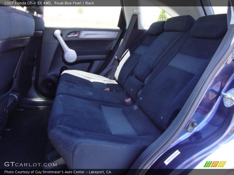 Royal Blue Pearl / Black 2007 Honda CR-V EX 4WD