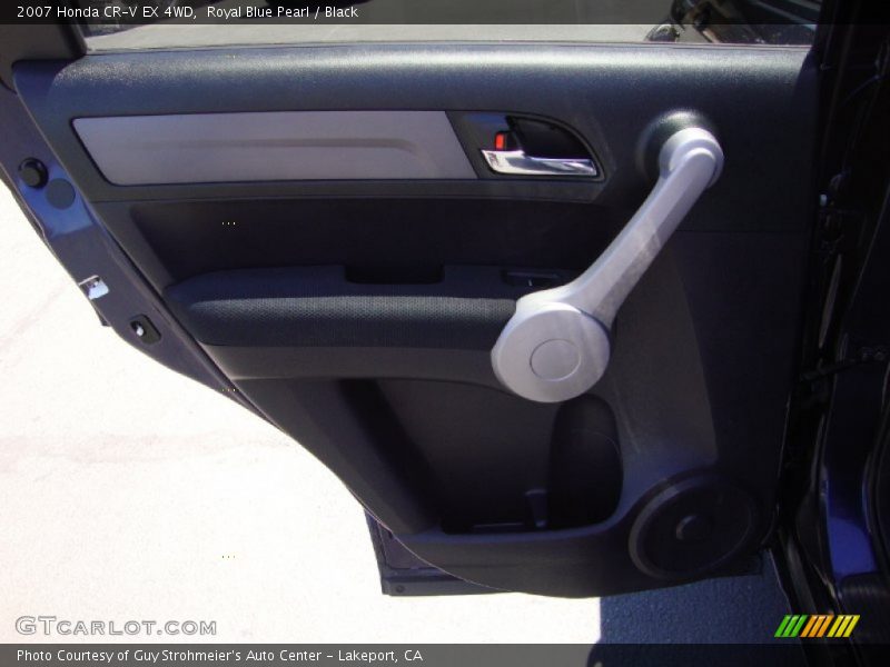 Royal Blue Pearl / Black 2007 Honda CR-V EX 4WD