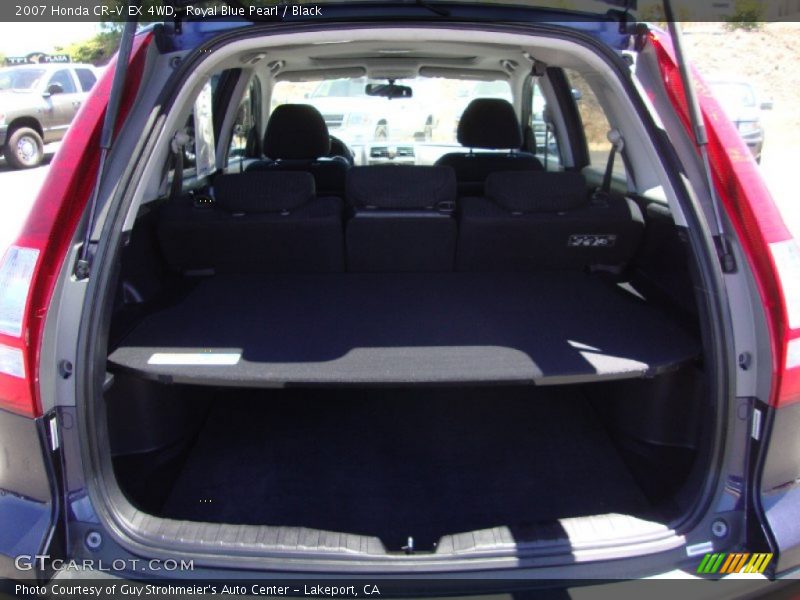 Royal Blue Pearl / Black 2007 Honda CR-V EX 4WD