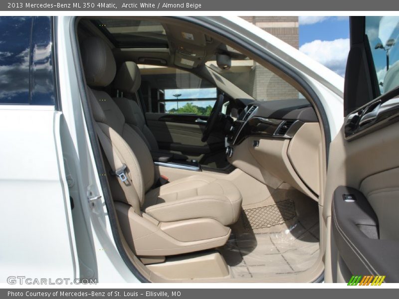 Arctic White / Almond Beige 2013 Mercedes-Benz ML 350 4Matic