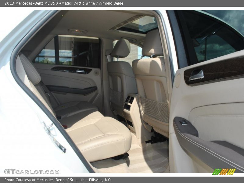 Arctic White / Almond Beige 2013 Mercedes-Benz ML 350 4Matic