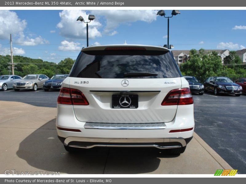 Arctic White / Almond Beige 2013 Mercedes-Benz ML 350 4Matic