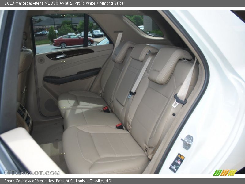 Arctic White / Almond Beige 2013 Mercedes-Benz ML 350 4Matic