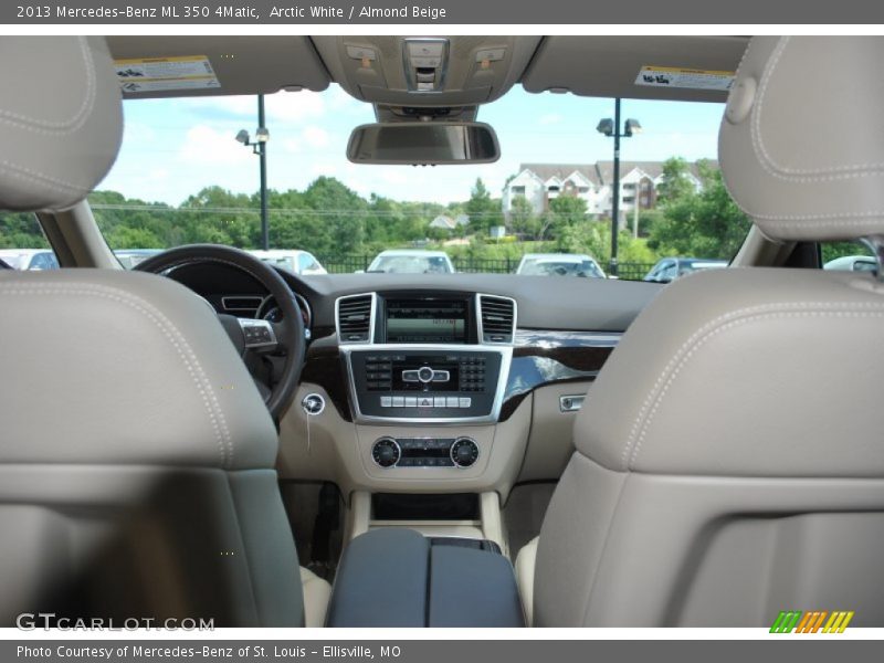 Arctic White / Almond Beige 2013 Mercedes-Benz ML 350 4Matic