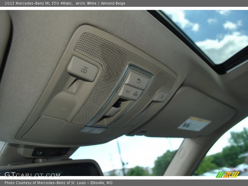 Arctic White / Almond Beige 2013 Mercedes-Benz ML 350 4Matic