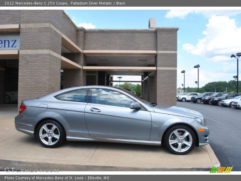  2012 C 250 Coupe Palladium Silver Metallic