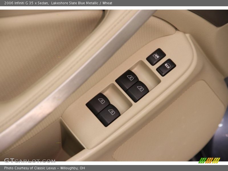 Lakeshore Slate Blue Metallic / Wheat 2006 Infiniti G 35 x Sedan