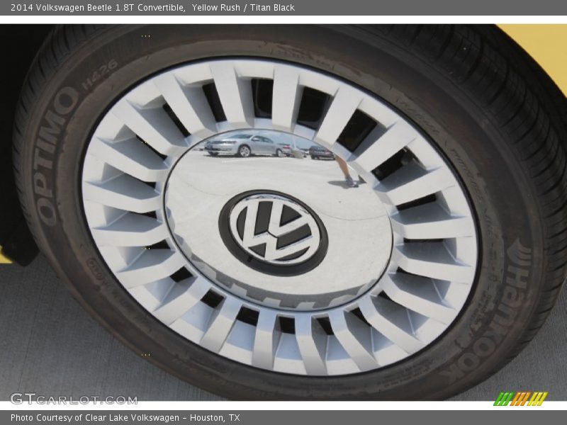 Yellow Rush / Titan Black 2014 Volkswagen Beetle 1.8T Convertible