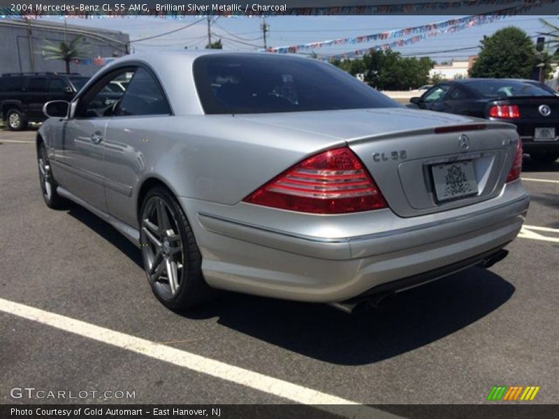 Brilliant Silver Metallic / Charcoal 2004 Mercedes-Benz CL 55 AMG