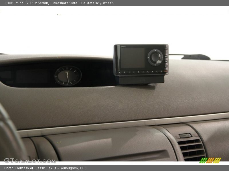Lakeshore Slate Blue Metallic / Wheat 2006 Infiniti G 35 x Sedan