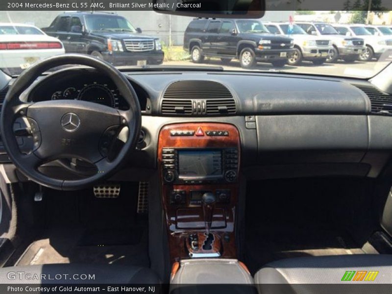 Brilliant Silver Metallic / Charcoal 2004 Mercedes-Benz CL 55 AMG