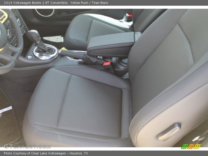Yellow Rush / Titan Black 2014 Volkswagen Beetle 1.8T Convertible