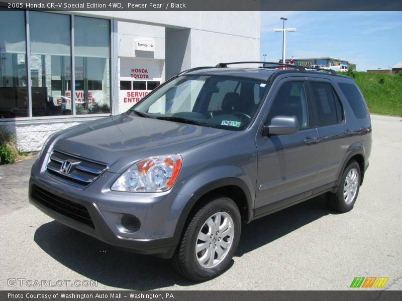 Pewter Pearl / Black 2005 Honda CR-V Special Edition 4WD