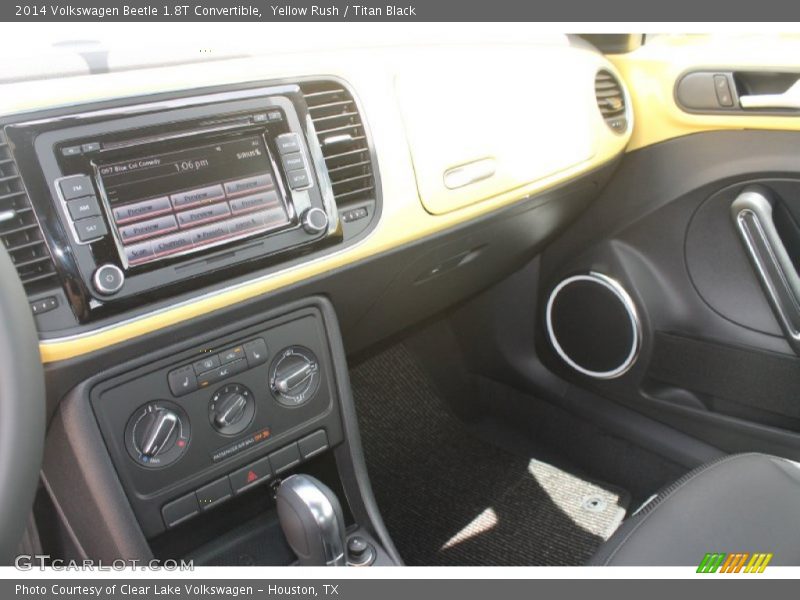 Yellow Rush / Titan Black 2014 Volkswagen Beetle 1.8T Convertible