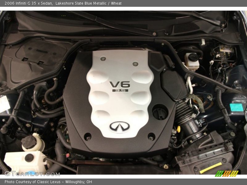 Lakeshore Slate Blue Metallic / Wheat 2006 Infiniti G 35 x Sedan