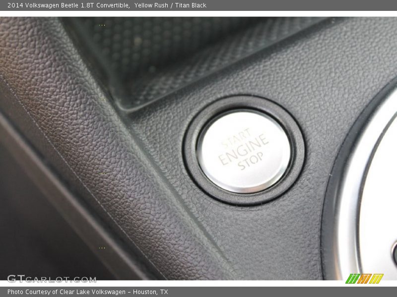 Yellow Rush / Titan Black 2014 Volkswagen Beetle 1.8T Convertible