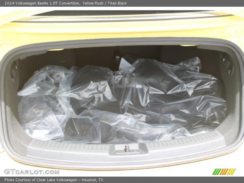 Yellow Rush / Titan Black 2014 Volkswagen Beetle 1.8T Convertible