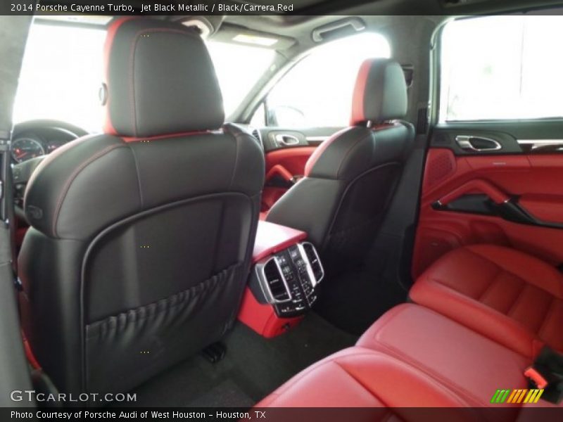 Rear Seat of 2014 Cayenne Turbo