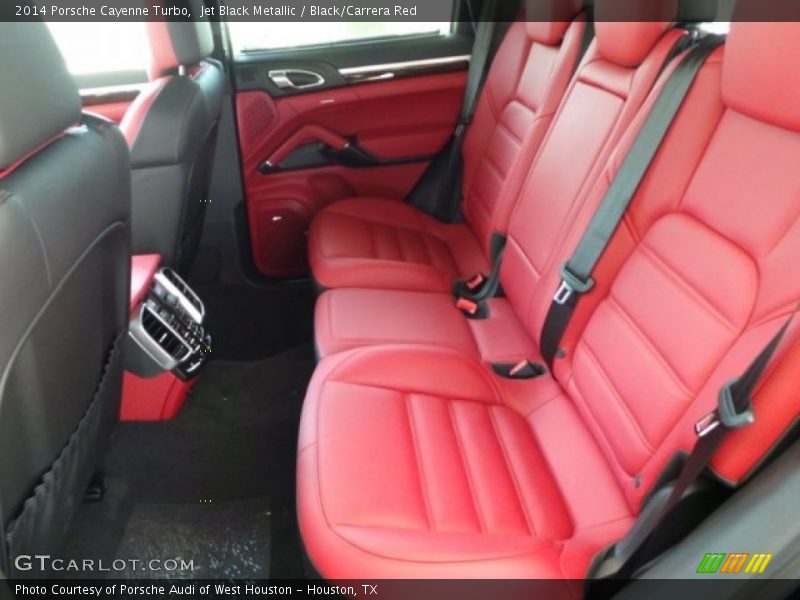Rear Seat of 2014 Cayenne Turbo