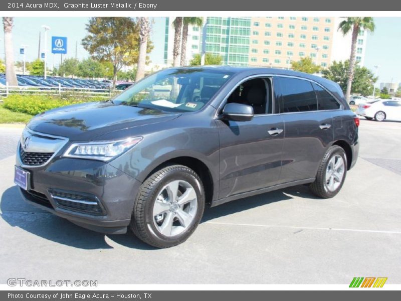 Graphite Luster Metallic / Ebony 2014 Acura MDX