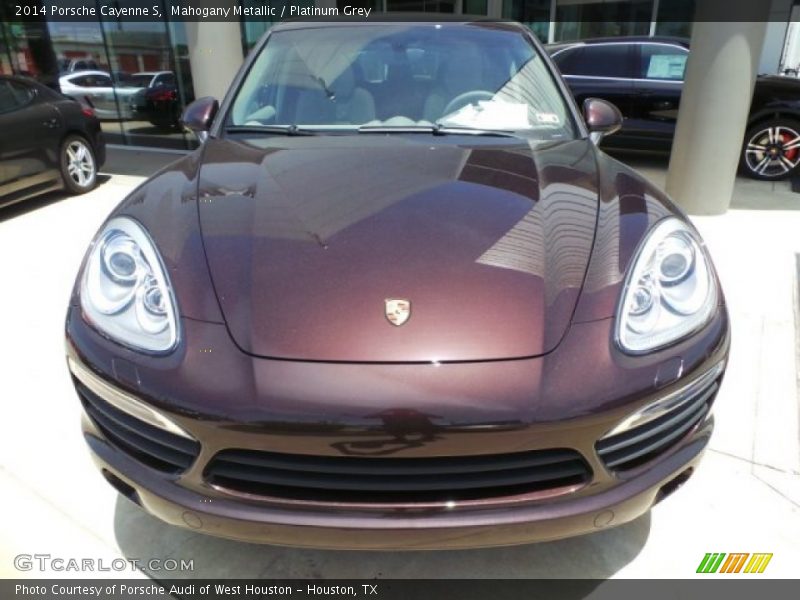  2014 Cayenne S Mahogany Metallic