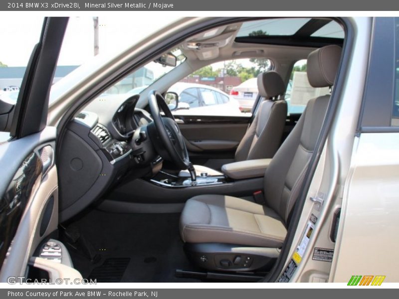 Mineral Silver Metallic / Mojave 2014 BMW X3 xDrive28i