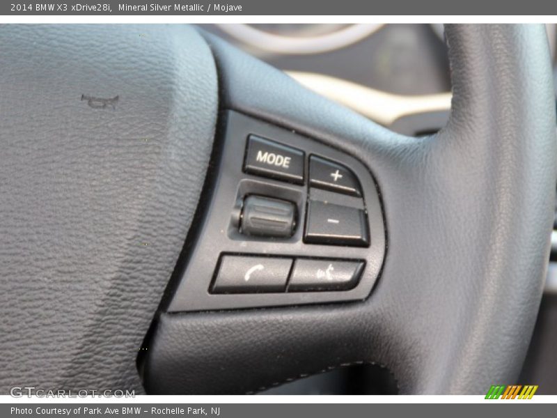 Mineral Silver Metallic / Mojave 2014 BMW X3 xDrive28i