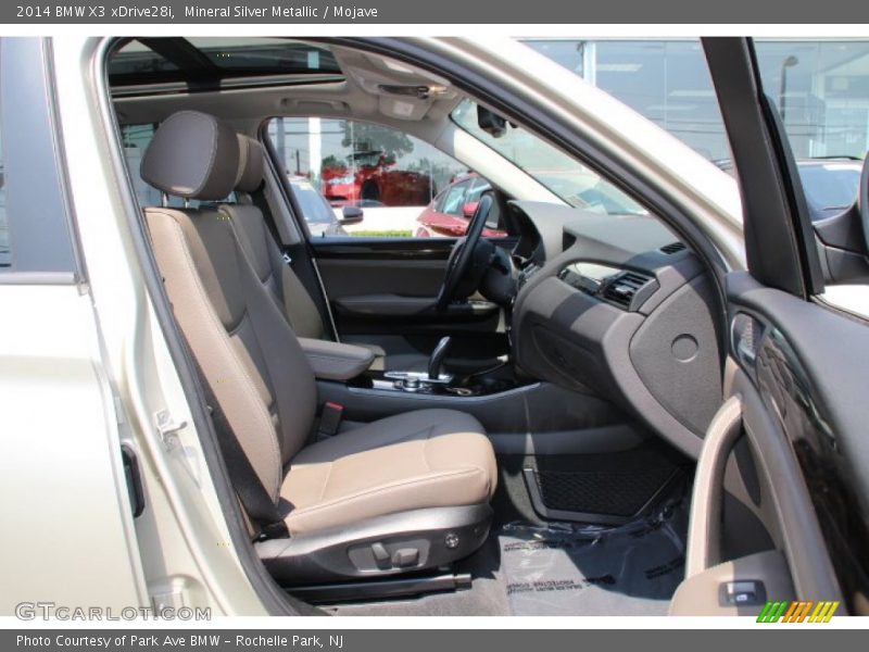 Mineral Silver Metallic / Mojave 2014 BMW X3 xDrive28i