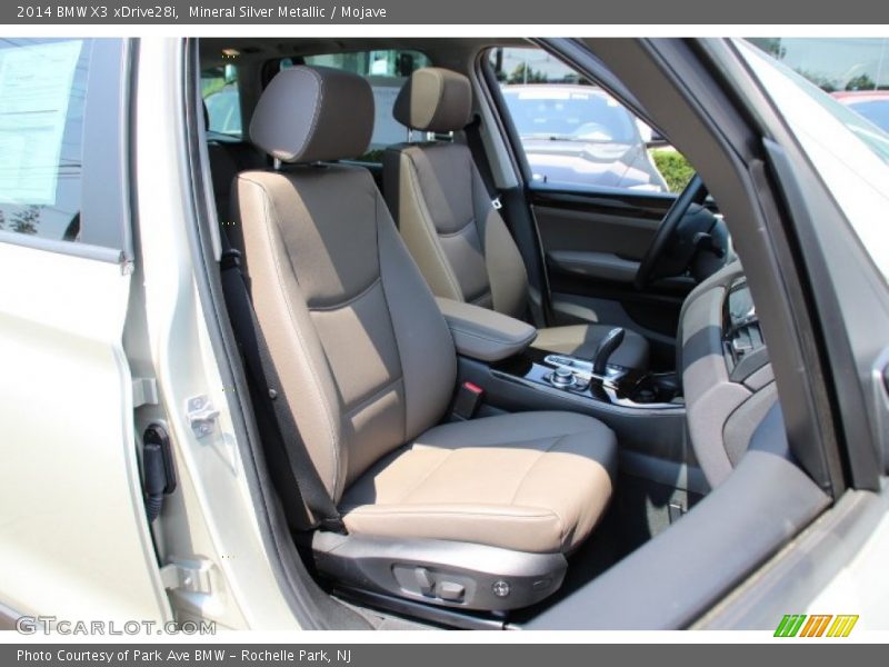 Mineral Silver Metallic / Mojave 2014 BMW X3 xDrive28i