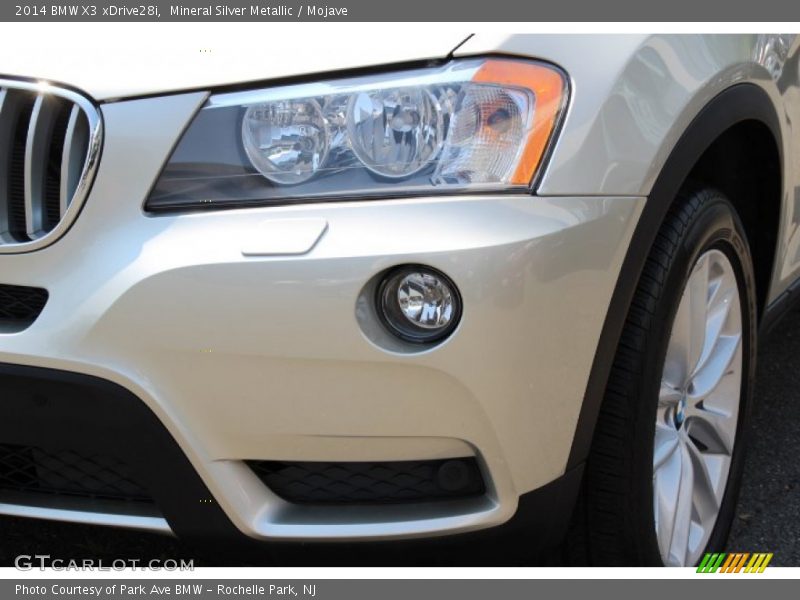 Mineral Silver Metallic / Mojave 2014 BMW X3 xDrive28i