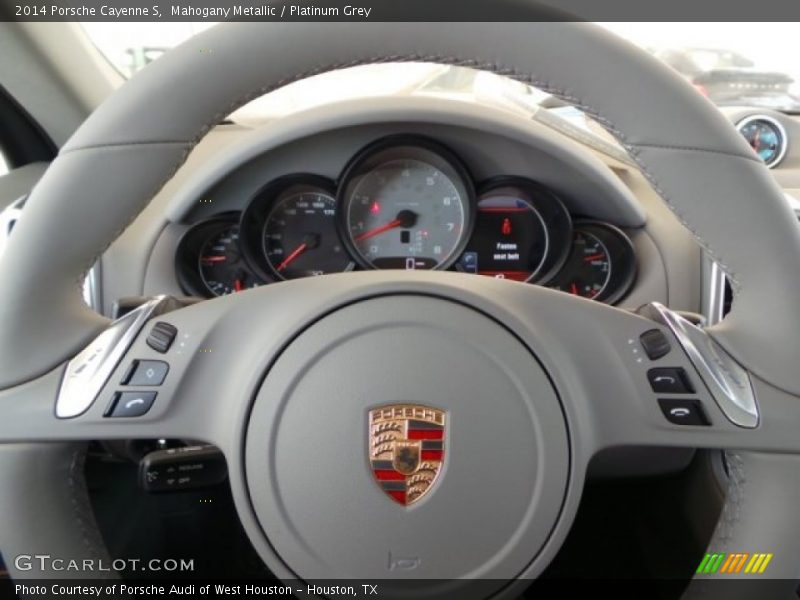  2014 Cayenne S Steering Wheel