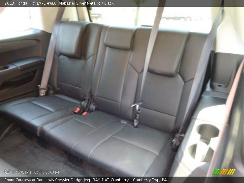 Alabaster Silver Metallic / Black 2013 Honda Pilot EX-L 4WD