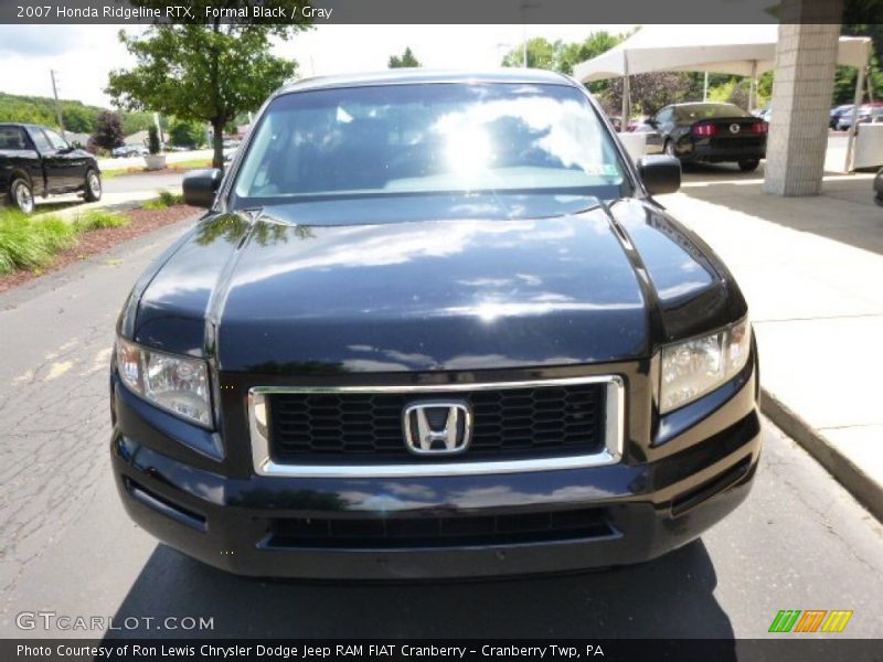 Formal Black / Gray 2007 Honda Ridgeline RTX