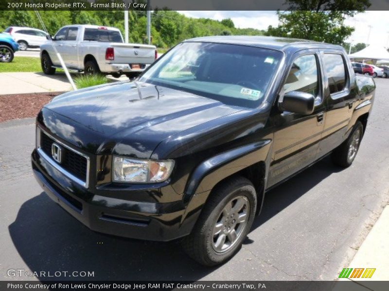 Formal Black / Gray 2007 Honda Ridgeline RTX