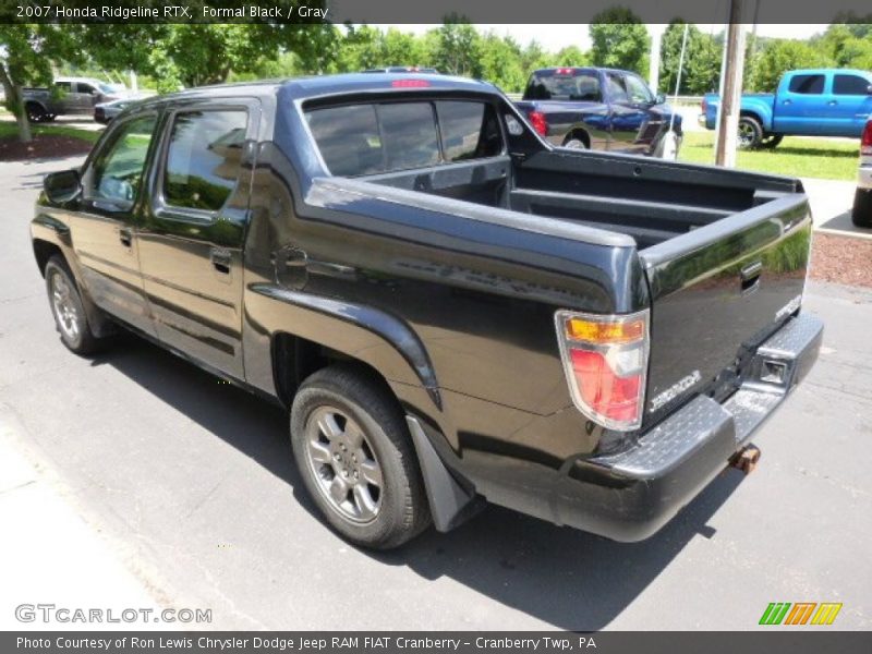 Formal Black / Gray 2007 Honda Ridgeline RTX