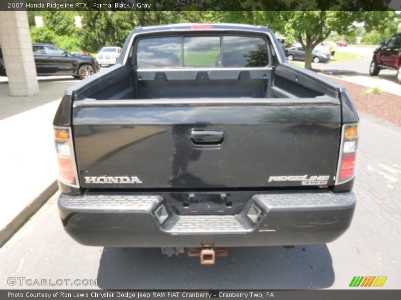 Formal Black / Gray 2007 Honda Ridgeline RTX