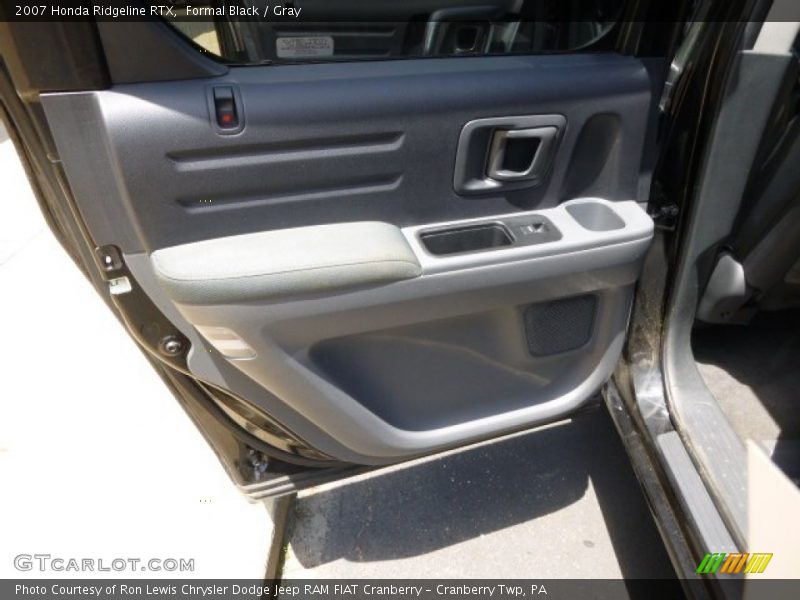 Formal Black / Gray 2007 Honda Ridgeline RTX