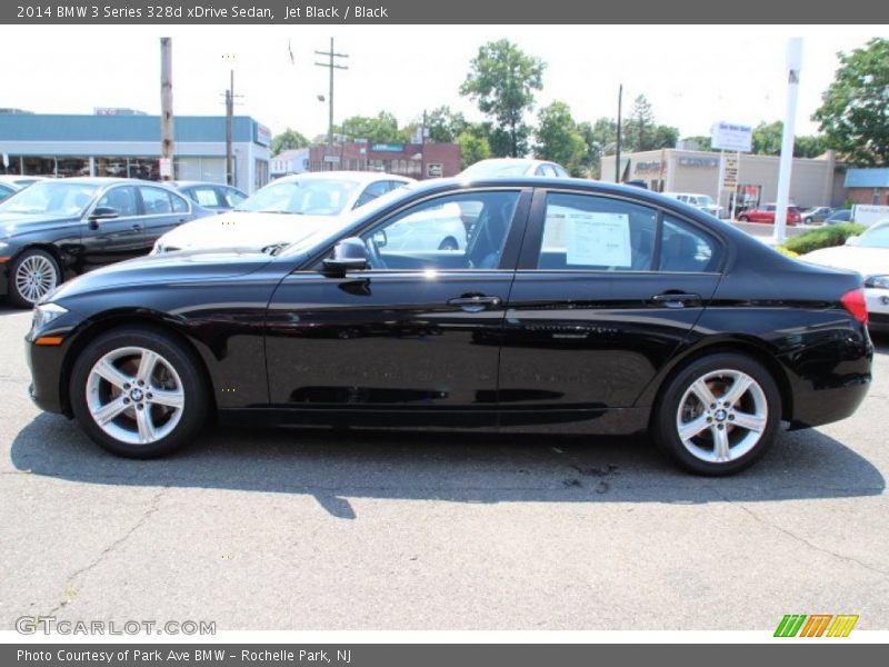 Jet Black / Black 2014 BMW 3 Series 328d xDrive Sedan