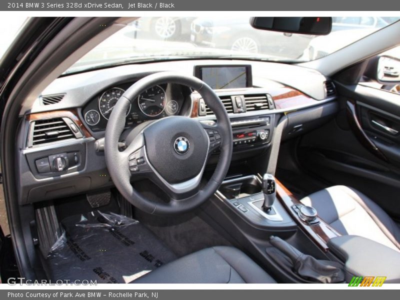  2014 3 Series 328d xDrive Sedan Black Interior