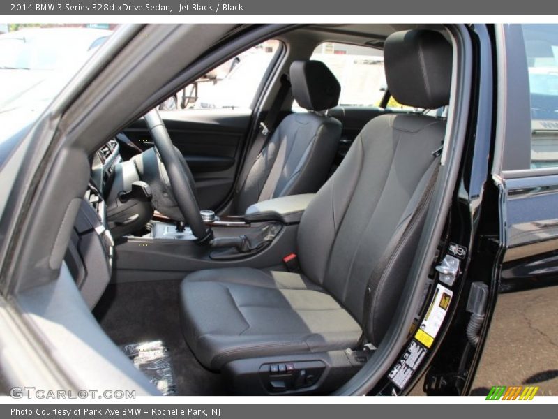 Front Seat of 2014 3 Series 328d xDrive Sedan