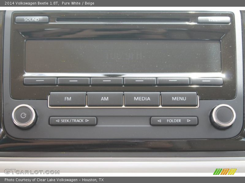Pure White / Beige 2014 Volkswagen Beetle 1.8T