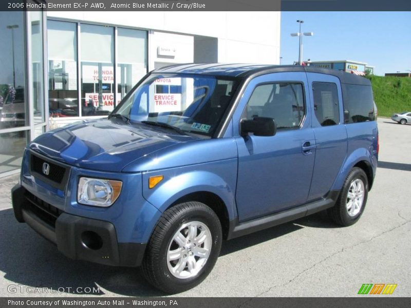 Atomic Blue Metallic / Gray/Blue 2006 Honda Element EX-P AWD