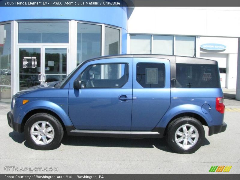 Atomic Blue Metallic / Gray/Blue 2006 Honda Element EX-P AWD