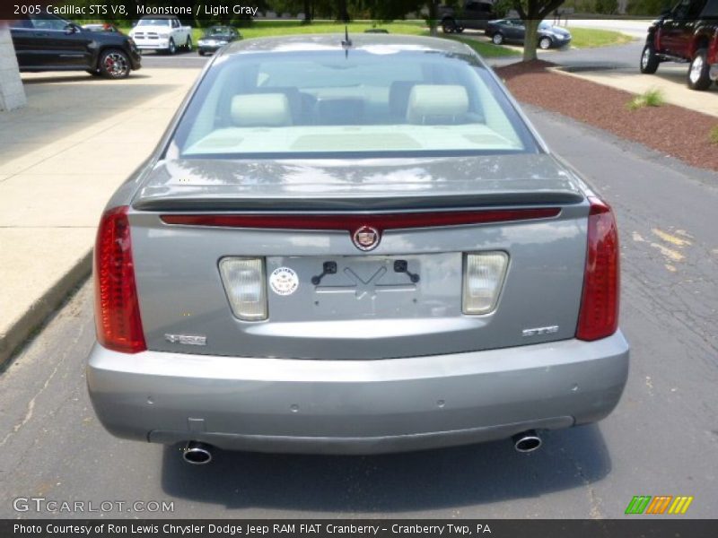 Moonstone / Light Gray 2005 Cadillac STS V8