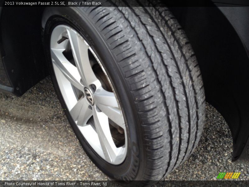 Black / Titan Black 2013 Volkswagen Passat 2.5L SE