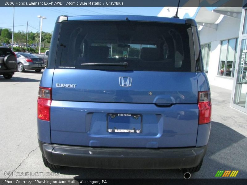 Atomic Blue Metallic / Gray/Blue 2006 Honda Element EX-P AWD