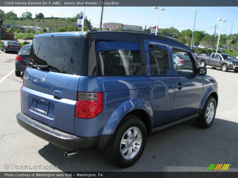 Atomic Blue Metallic / Gray/Blue 2006 Honda Element EX-P AWD